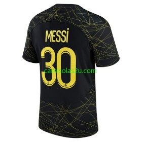 Camisolas de futebol Paris Saint-Germain Lionel Messi 10 Equipamento Quarto 2022/23 Manga Curta
